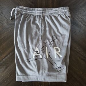Boys' Air Jordan "Jumpman" Gray Shorts with Pockets 95B219-M19 New Medium 10-12